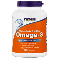 NOW Omega-3 1000 мг. 200 капс