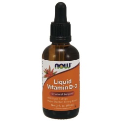 NOW Liquid Vitamin D-3 60 мл