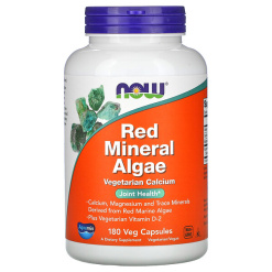 NOW Red Mineral Algae 180 капс