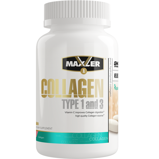 Maxler Collagen Type 1 and 3 90 таб