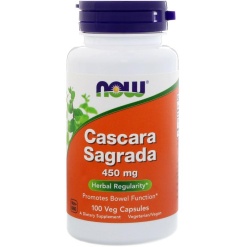 NOW Cascara Sagrada 450 mg 100 капс