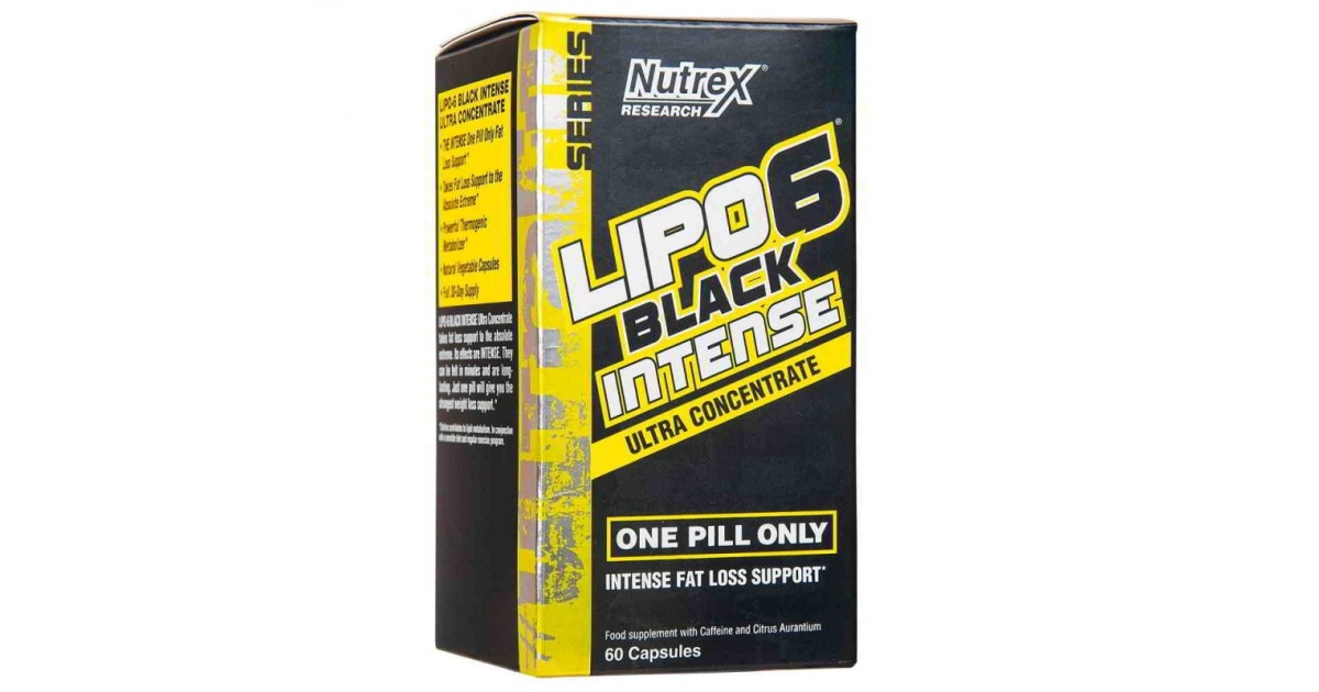Lipo 6 Black Intense (60 капс)