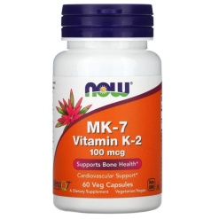 NOW MK-7 Vitamin K-2 100 mcg. (60 капс)
