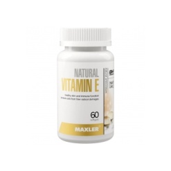 Maxler Vitamin E Natural form 150mg 60 гел.капс