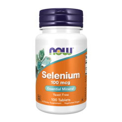 NOW Selenium 100 mcg 100 таб