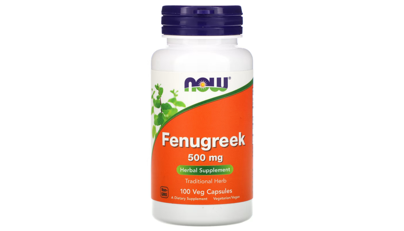 NOW Fenugreek 500 mg 100 капс