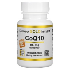 California Gold CoQ10 100 mg. 30 капс