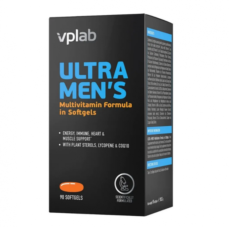 VPLab Ultra Men's Multivitamin 90 гель капс.
