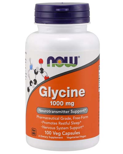 NOW Glycine 1000 мг 100 капс