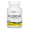 NaturesPlus B-Complex with Rice Bran 90 таб.