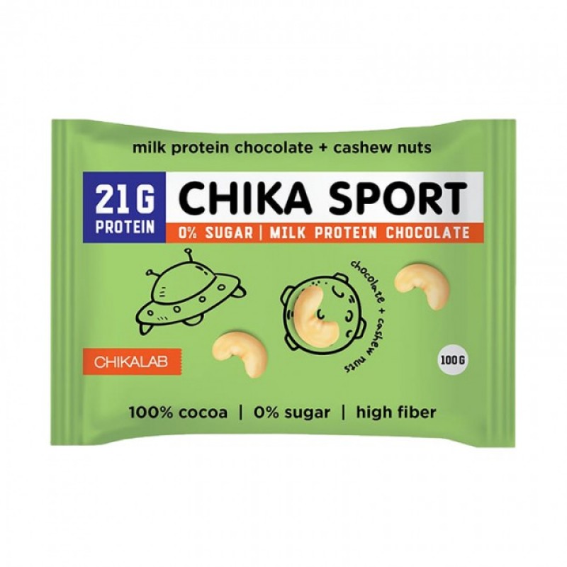 Шоколад молочный с кешью (100 гр)