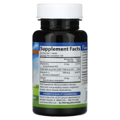 Carlson Labs Tri-B with B-6 B-12 & Folic Acid 120 таблеток