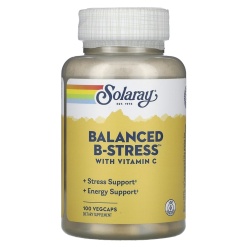 Solaray Vitamin B-Stress with Vitamin C 100 капс