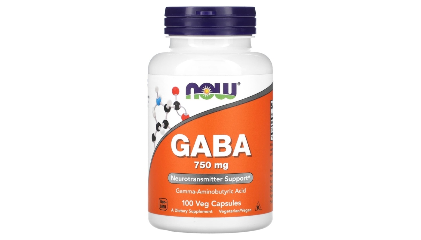 NOW GABA 750 mg 100 капс