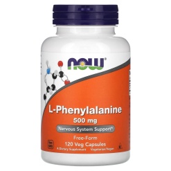 NOW Phenylalanine 500 мг. 120 капс
