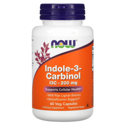 Now Indole-3-Carbinol 200 мг 60 капс