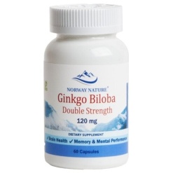 Norway Nature Ginkgo Biloba 120mg. 60 капс