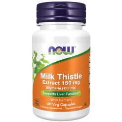 NOW Silymarin Milk Thistle 150 mg 60 капс
