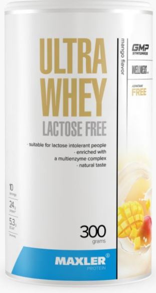 Maxler Ultra Whey Lactose Free 300 гр