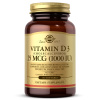 Solgar Vitamin D3 1000 IU 100 гел.капс