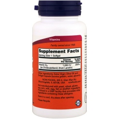 NOW Vitamin D3 1000 360 капс