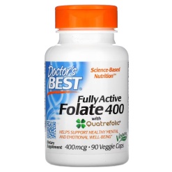 Fully Active Folate 400 with Quatrefolic 400mcg 90 капс