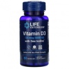 Life Extension Vitamin D3 with Sea-Iodine 5000МЕ 60 гелевых капсул