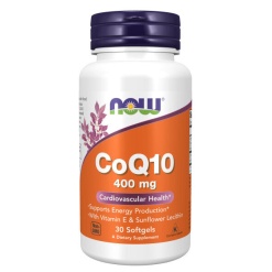 NOW CoQ10 400mg. 30 капс