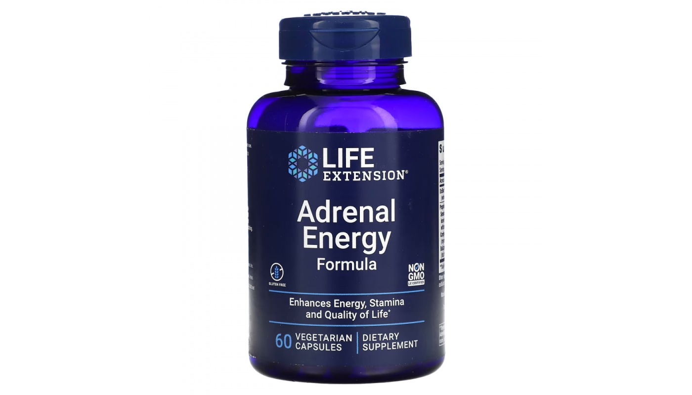 Life Extension Adrenal Energy Formula 60 капс