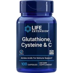 Life Extension Glutathione Cysteine&C 100 капс