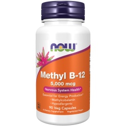 NOW Methyl B-12 5000 mcg 90 капсул