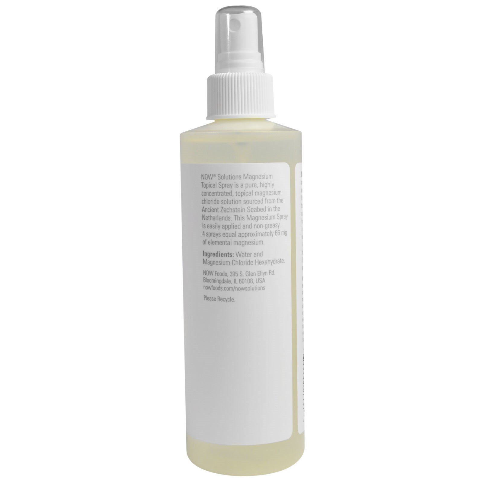 NOW Magnesium Topical Spray 237 мл