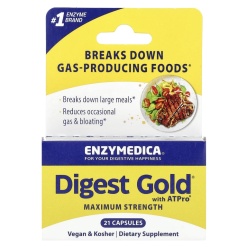 Enzymedica Digest Gold с ATPro 21 капс