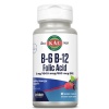 KAL B-6 B-12 Folic Acid ActivMelt ягоды 60 раст. таблеток