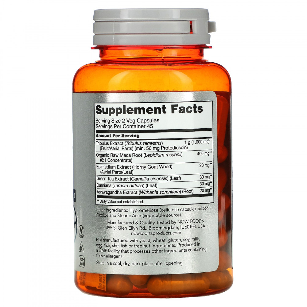 NOW Tribulus Extreme 90 капс