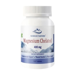 Norway Nature Magnesium Chelated 400 mg. 120 таб