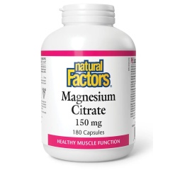 Natural Factors Magnesium Citrate 150 mg 180 капс