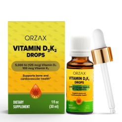 Orzax Vitamin D3+К2 30 мл