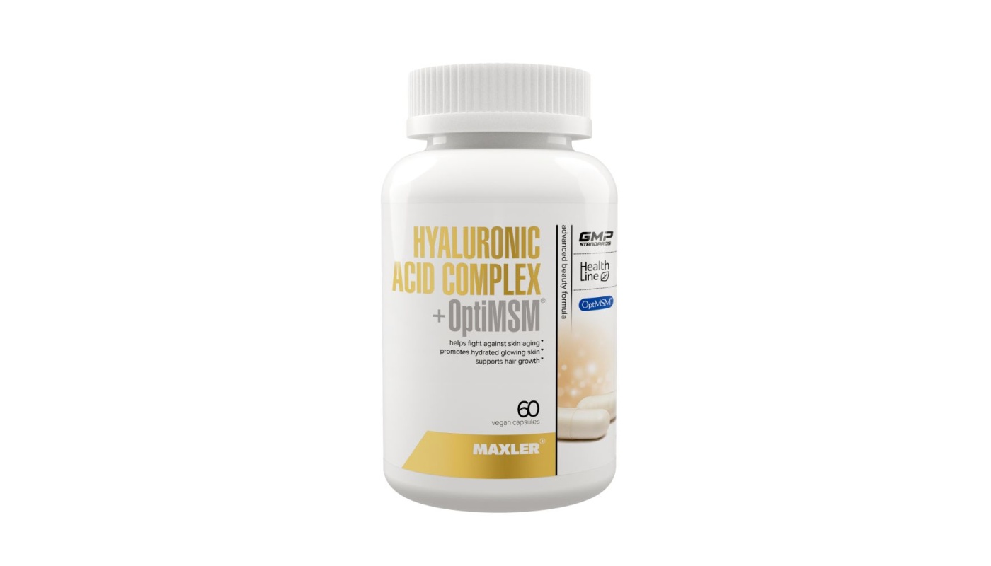 Maxler Hyaluronic Acid Complex+OptiMSM 60 капс