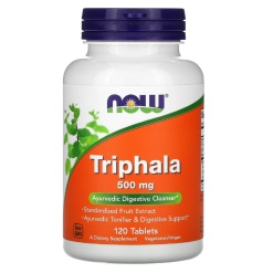 NOW Triphala 500 mg. 120 таб.