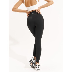 Леггинсы с высокой посадкой и широким утягивающим поясом