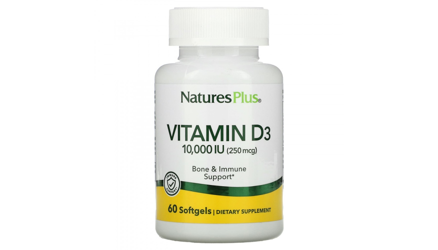 NaturesPlus Vitamin D3 10.000 60 капс