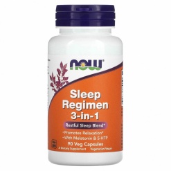 NOW Sleep Regimen 3-in-1 90 капс